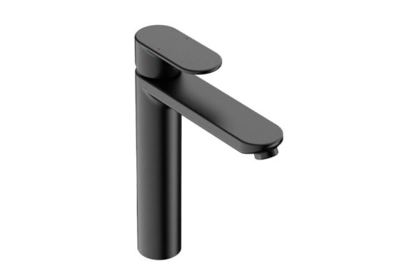 SOLACE (1305) Basin Mixer Single Lever 210mm -MBLK