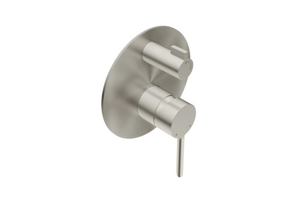 STILO Shower Mixer wDivert – Trim set only (1413) -BRSH