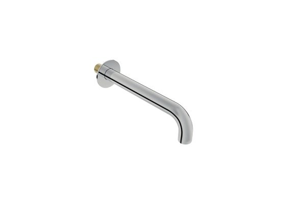 STILO Bath Wall Spout 200mm (1415) -CHRM