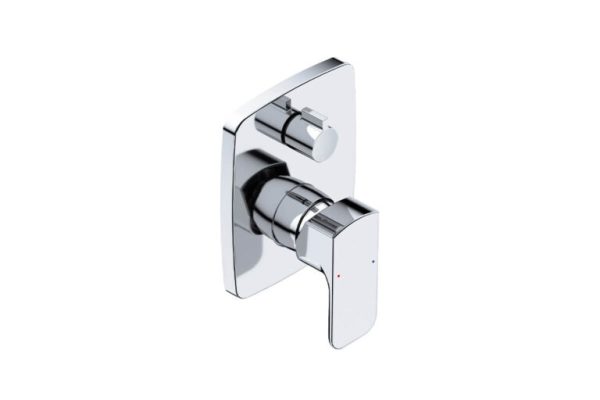 VALOUR (2212) Shower Mixer Concealed wDivert Single Lever -CHRM