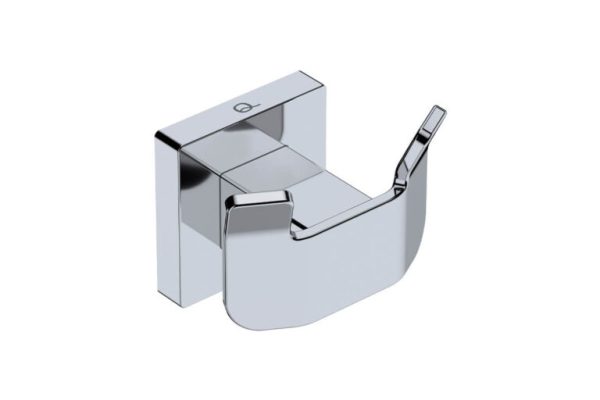 2411 ELEMENTAL Robe Hook DOUBLE -CHRM