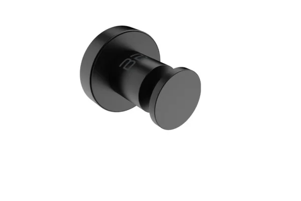 4610 Robe Hook SINGLE -MBLK
