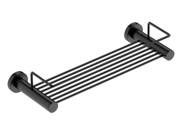 4620 Shower Rack 330mm -MBLK