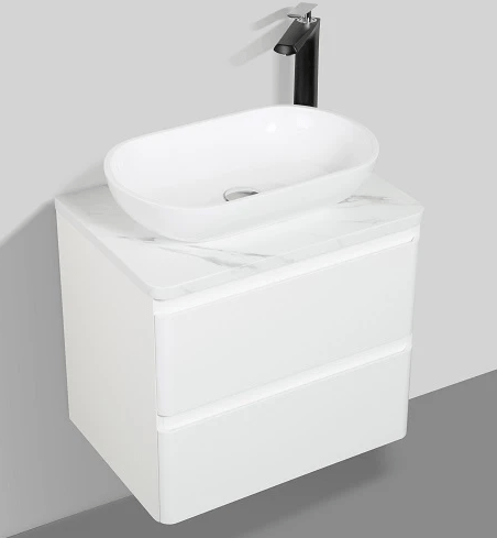 SANTORINI 600mm - DOUBLE DRAWER & TOP & BASIN
