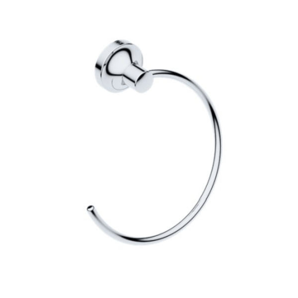 2641 FELICITY Towel Ring OPEN -CHRM