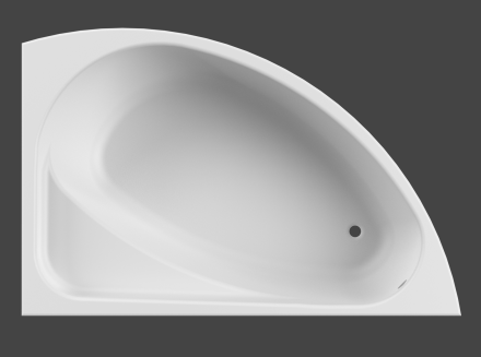 CBM07 QUEEN R/H CORNER BATH