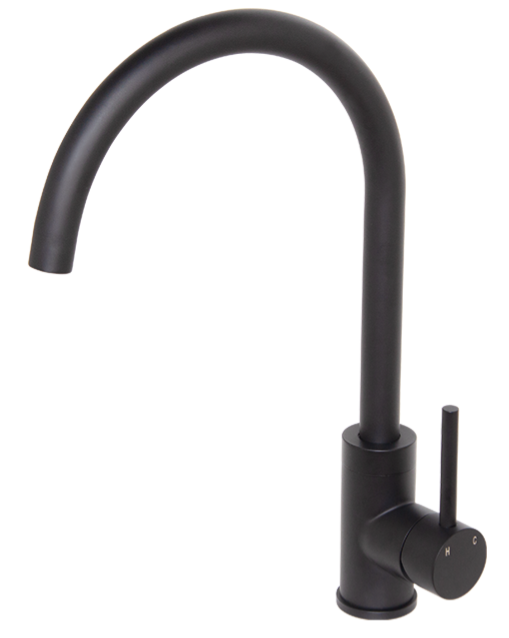 Neo Black Single Hole Sink Mixer