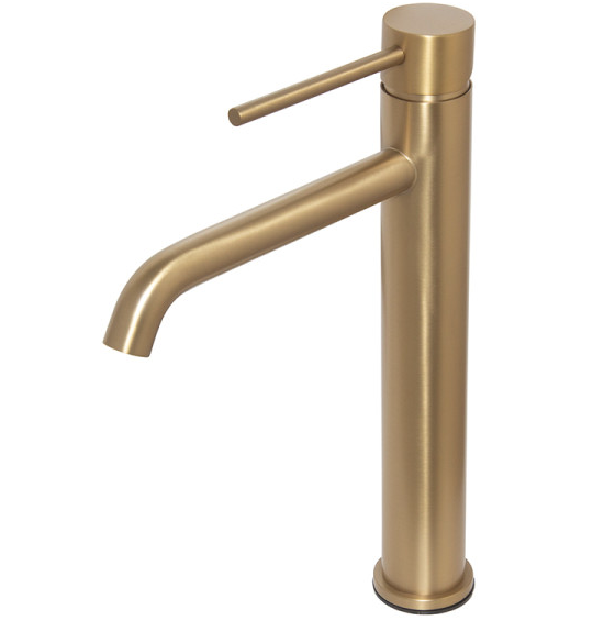 Neo Brushed Brass High Basin Mixer