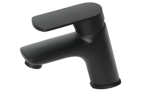 Spring - Black 65mm Basin Mixer