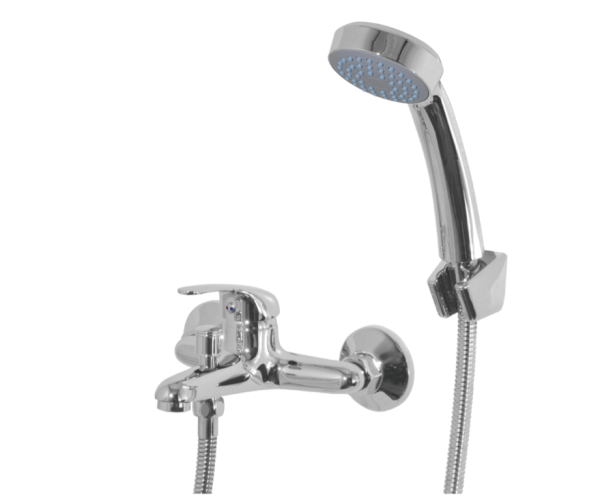 Mixed - Loop Bath Mixer W/T (100mm-200mm offset)