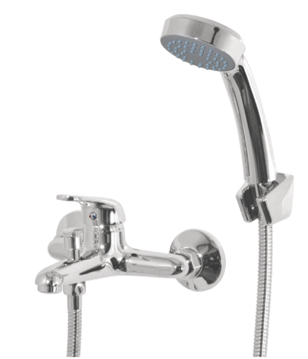 Mixed - Solid Bath Mixer W/T (100mm-200mm offset)