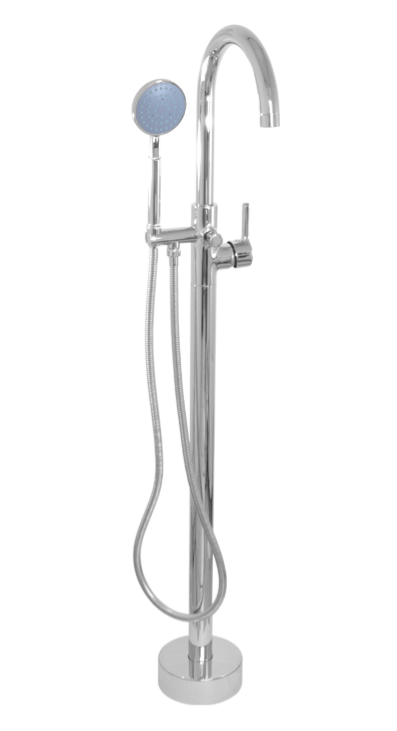 Darling Round Free Standing Bath Mixer with H/S