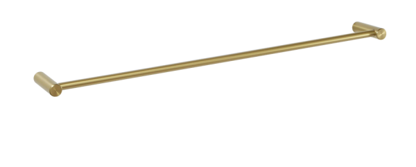 Sage 88 Brushed Brass SA08824A Single Towel Rail 600mm Brass