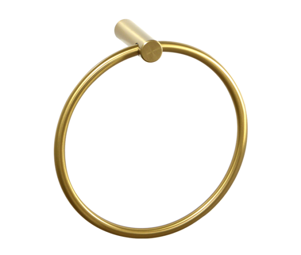Sage 88 Brushed Brass SA08840A Towel Ring Brass