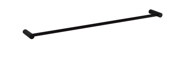 Sage 88 Black SA08824B Single Towel Rail 600mm Black
