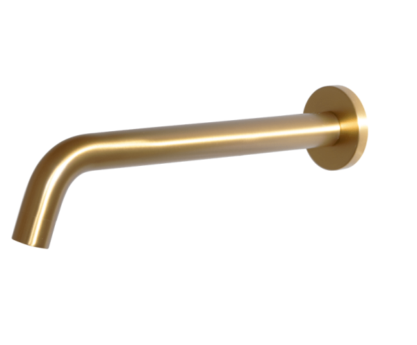 SA10200A Wall Spout 250mm Brushed Brass