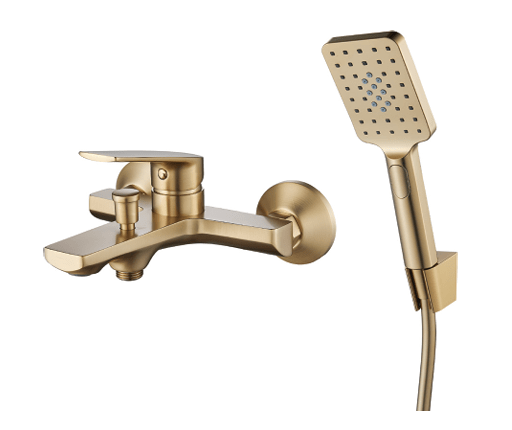 SL120VIWBR Vita Satin Brass Exposed Bath Mixer